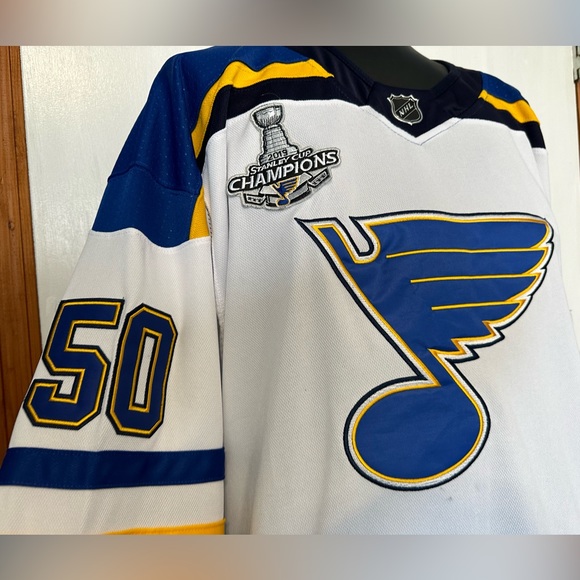 Men’s NHL St. Louis Blues, Hockey Jersey, Adidas, Size 54 / X-Large - Picture 6 of 16